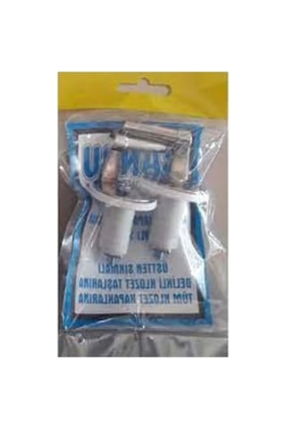 Üstten Sıkmalı Metal Klozet Kapak Vidası Açık Ahşap