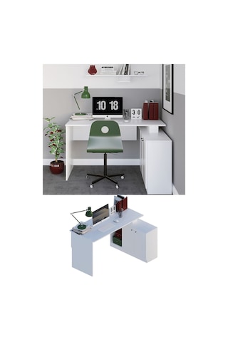 Decormet Başak Çalışma Masası Beyaz Diğer