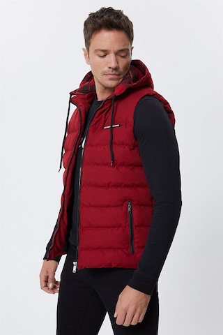 Lee Cooper Caspian Erkek Yelek Bordo-15319