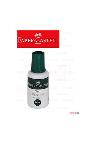 Faber Castell Fırçalı Sıvı Düzeltici Daksil daktil 2 Adet