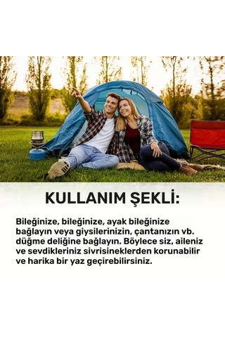 Sivrisinek Kovucu Bileklik