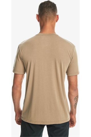 Quiksilver Coastal Run Ss Tımber Wolf Erkek T-Shırt Eqykt04311-34 001