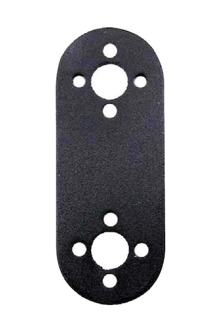 Servo Braket Düz 25mm X 63mm Motor Metal Montaj Parçası Mg995 Mg996r S3003 Td-8120mg