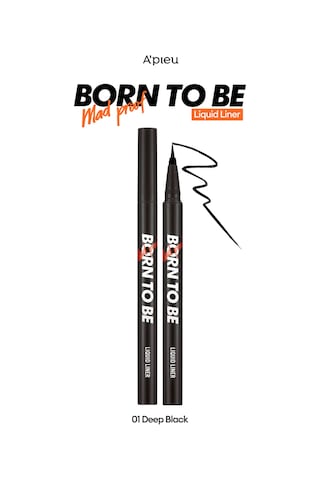 Missha Born To Be Madproof Liquid Liner 01 Deep Black