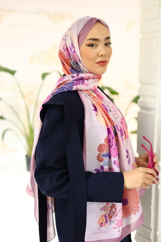 Silk Home Olinda Şal 49004-22 Mor