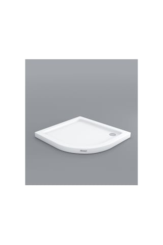 130 X 130 Oval Flat H:7 Duş Teknesi Beyaz