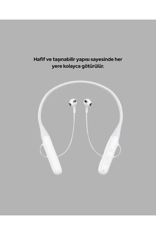 Home Gürültü Azaltıcı Ergonomik Boyun Askılı Kablosuz Kulaklık
