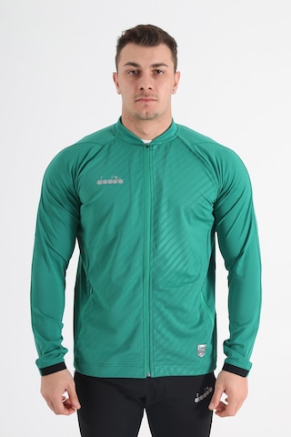 Diadora Elite Kamp Eşofmanı Tek Üst Yeşil