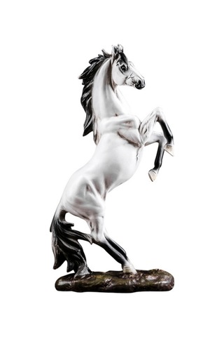 Xindoker Ev Ve Ofis Dekoru At Figürü - Reçine Sanayi Ürünü, Konforlu Ev İç Dekorasyonu, Seçeneği Beyaz At Diğer