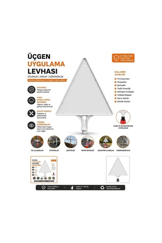 Üçgen Uyarı Levhası Boş