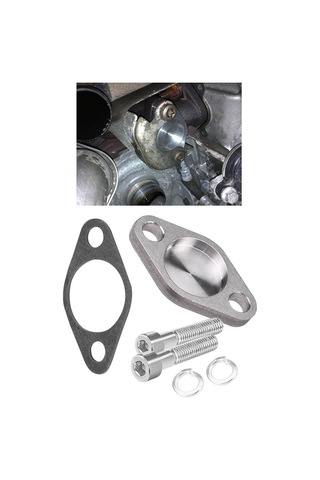 Padalink Bmw Dizel Motorları İçin Paslanmaz Çelik Egr Valfi Blokaj Plakası Seti Montajlı Conta Ve Vida İle Sı-at11204