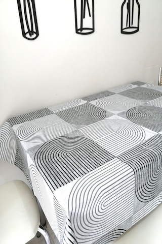 Altı Astarlı Muşamba Masa Örtüsü -kare Yuvarlak Dikdörtgen Syh