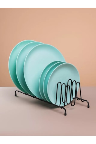 İlwi Kapaklar Ve Tabaklar İçin Metal Stand 159800848 Siyah