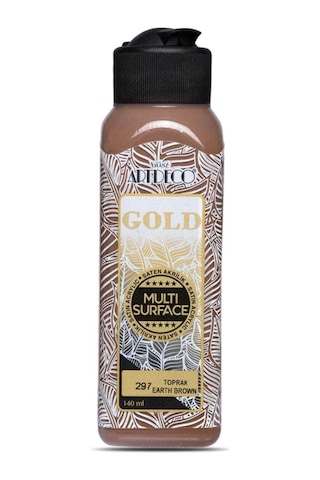 Gold Multi Surface Akrilik Boya 140 Ml. 297 Toprak No Color