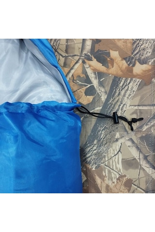 Dft Düz Başlık 190+30 CM x75 Mavi -5/10° Uyku Tulumu Mavi