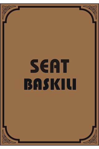 Cihan Oto Paspas Kağıdı Seat Amblem Baskılı 100 Adet 35x50 135gr
