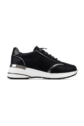 Tamer Tanca Kadın Hakiki Deri Siyah/antrasit Sneakers & Spor Ayakkabı 298 7100 Bn Ayk Y26 Sıyah/antrasıt