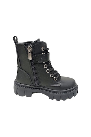 Fix Kids 9602p Deri Çantalı Trend Fashion Kız Çocuk Bot Siyah