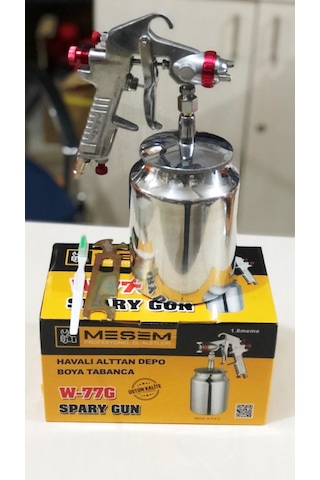 Meşem W77G 1.8 MM Havalı Alttan Depolu Boya Tabancası