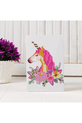 Skola Talantov Elmas Mozaik Kısmi "renkli Unicorn" 221530696