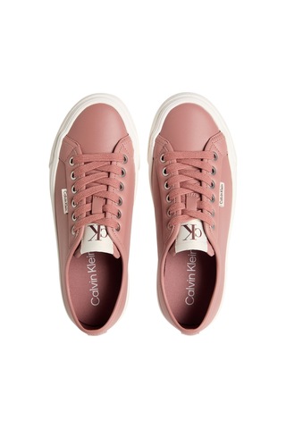 Calvin Klein Jeans Kadın Vulc Flatform Laceup Lth Ayakkabı Yw0yw01932tz6 Pembe