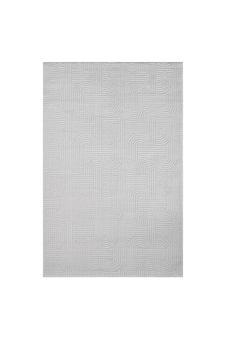 Raschel Carpet Premium Bohem Yıkanabilir Leke Tutmaz Modern Sisal Açık Gri Özel Seri Kaymaz Taban Halı Yolluk Açık Gri