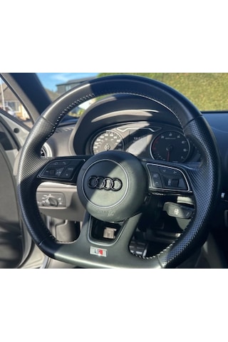 Audi Uyumlu Airbag Piano Black Logo Amblemi A3 S3 Rs3 A4 S4 A5 S5 A6 S6 A7 S7 A8 S8