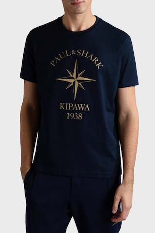 Paul & Shark Erkek T Shirt 24411133 013 Lacivert Lacivert