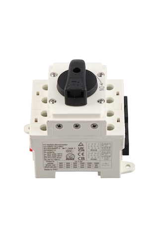 Dianziye Güneş Enerjisi Dc Kesici Anahtarı 32a 1000v - Isolasyon Ve Devre Kesme Fonksiyonu, Atkıya Dayanıklı Pc Kasa, 4p Din Ray Montajlı