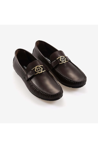 Mocassini Tokalı Erkek Loafer M584 Kahverengi