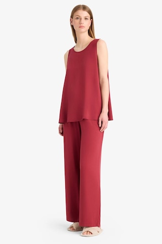 Defacto Regular Fit Esnek Belli Bağcıklı Plaj Pantolonu-fall İn Love D9763ax25smbr285 Bordo