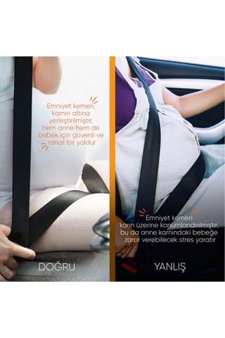 Gezenbebe Hamilelik Emniyet Kemeri Ayarlayıcısı