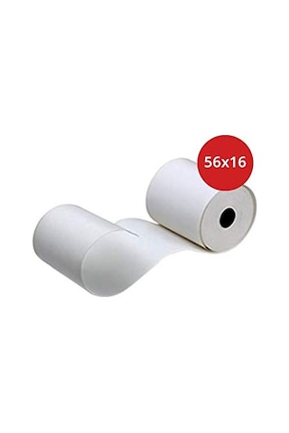 Termal Yazarkasa Rulosu Pos Rulo 56 x 16 M 10 Adet