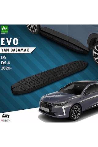 S-dizayn Ds Ds 4 Evo Siyah Yan Basamak 183 Cm 2020 Üzeri A+ Kalite