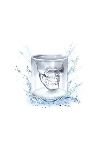 Çiftcıdarlı Kurukafa Viski Bardak 150 Ml Renksiz