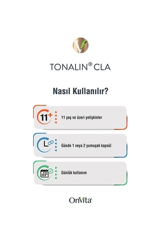 Onvita Tonalin Cla 1300 Mg 60 Kapsül