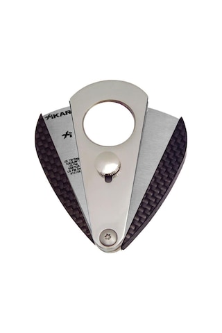 Xikar Xi3 Karbon Fiber Siyah Puro Kesici Silver Bıçaklı