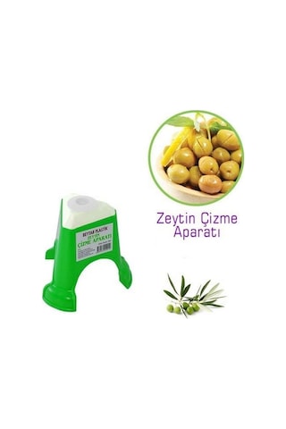 Kolay Zeytin Dilme Çizme Aparatı Pratik Kolay Zeytin Çizici Alet Çelik