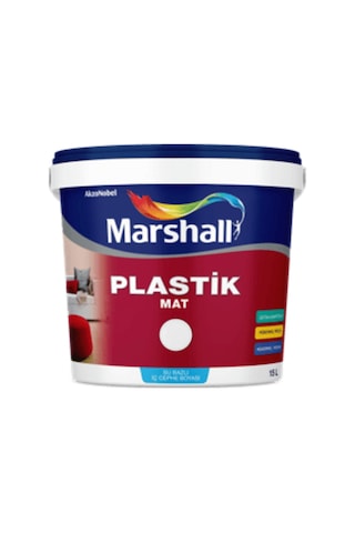 Marshall Plastik Mat İç Cephe Boyası Kese Kağıdı 7,5l 7.5 L