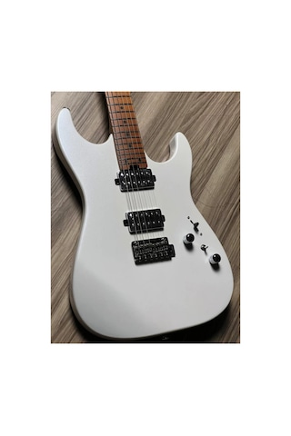 Soloking Ms-1 Custom 24 Hh Mkıı İn Pearl White Metallic W/gigbag