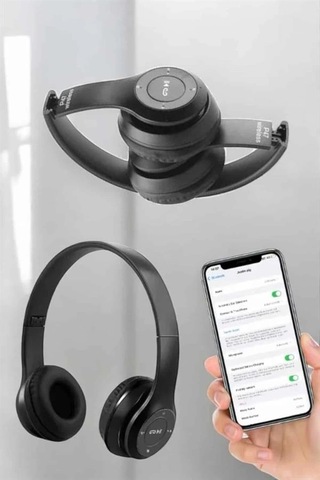 Bfs Ayarlanabilir Kafa Bandı İle Yüksek Performanslı Bluetooth Kulaklık