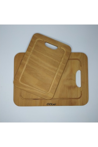 Ahşap Kesme Tahtası 2’Li Ahşap