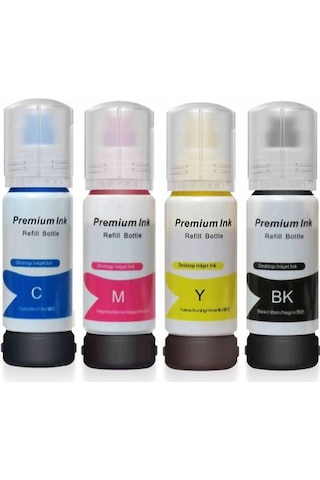 Epson 103 Uyumlu 4 Renk Takım Mürekkep L1110/L3110/L3111/L3150/L3151/L51
