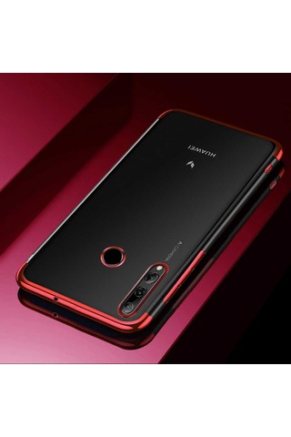 Huawei Y9 Prime 2019 Kılıf Zore Dört Köşeli Lazer Silikon Kılıf