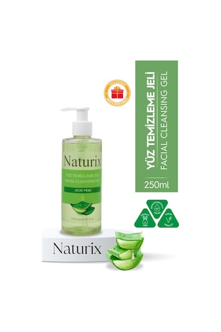 Naturix Aloe Vera Özlü Canlandırıcı Yüz Temizleme Jeli 250 ML