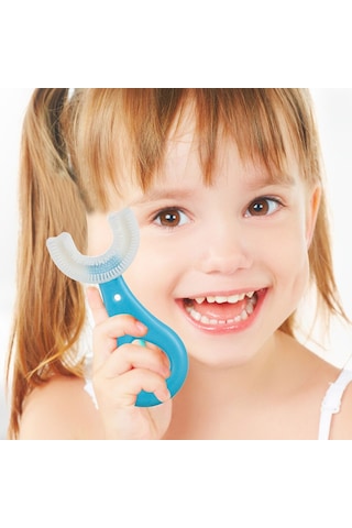 U Tipi Bebek Ağız Bakım Ve Diş Fırçası 5477
