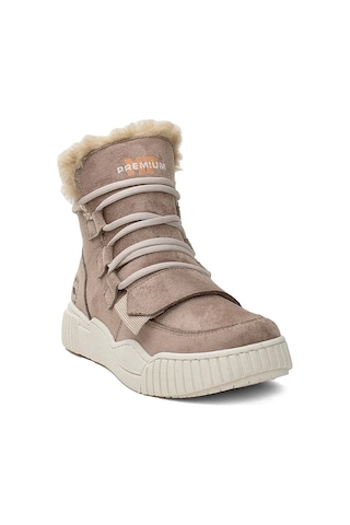 M.p. 242-1876zn Kadın Sneaker Bot Bej Bej