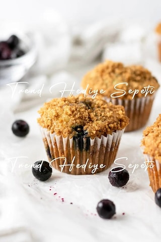 Trend Hediye Sepeti Takribi 100 Adet Büyük Boy Beyaz Muffin Kek Kalıbı 50x40 Mm, Cupcake Kağıdı, Brownie Kalıbı