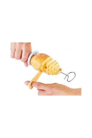 Büro Ev Ofis Mutfağı İçin Cips Yapıcı Spiral Patates Dilimleyici Çubukta Patates Aparatı Diğer