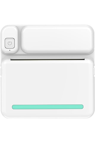 C19 Mini Bluetooth Uyumlu Termal Yazıcı Öğrenci Yapışkanlı Etiket Akıllı Etiket Yazıcısı, Standart Sürüm - Yeşil